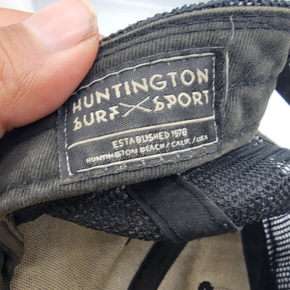 Huntington Surf And Sport Surf Supply Camouflage Camp Hat Cap Mesh Back Casual - Picture 8 of 10